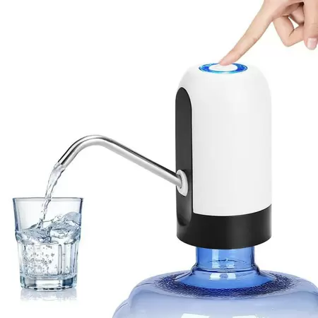 Bomba Recarregável USB Galão De Água 10L E 20L - PROMOÇÃO COMPRE 1 LEVE 2